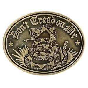 CTM Don't Tread on Me Belt Buckle